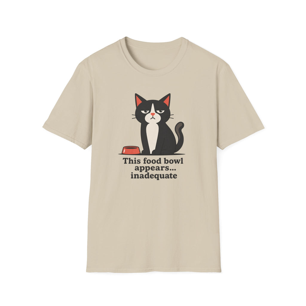 Food Bowl Inadequate T-Shirt