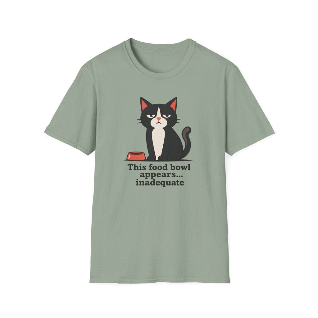 Food Bowl Inadequate T-Shirt