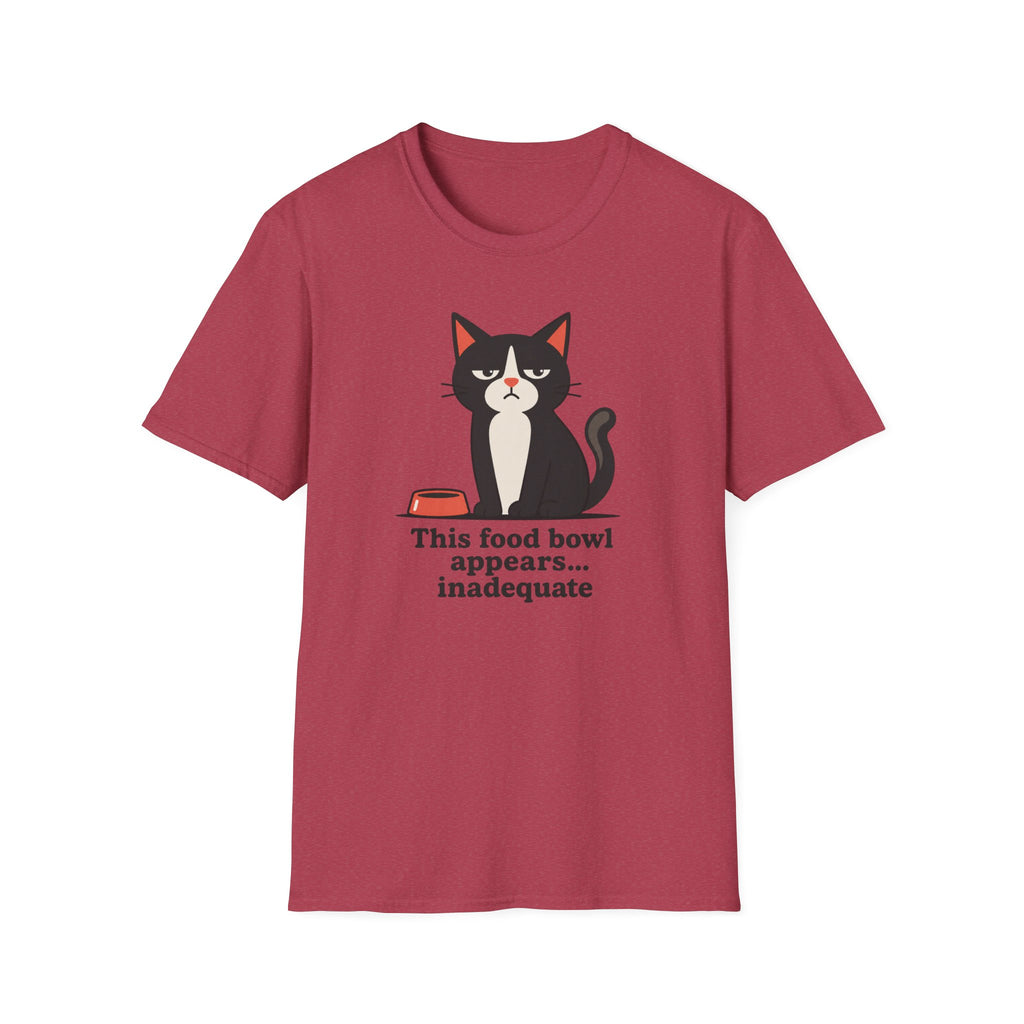 Food Bowl Inadequate T-Shirt