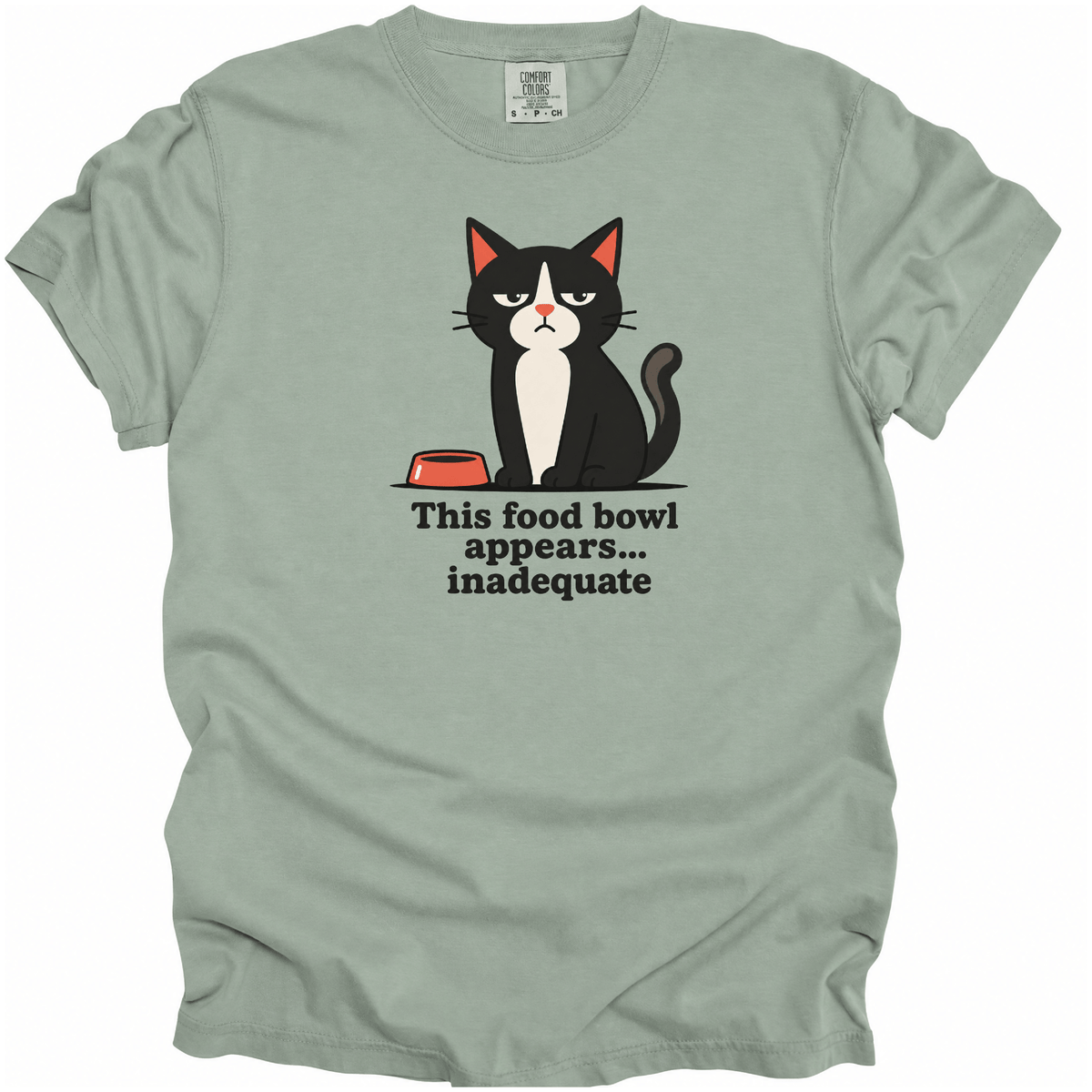 Food Bowl Inadequate T-Shirt