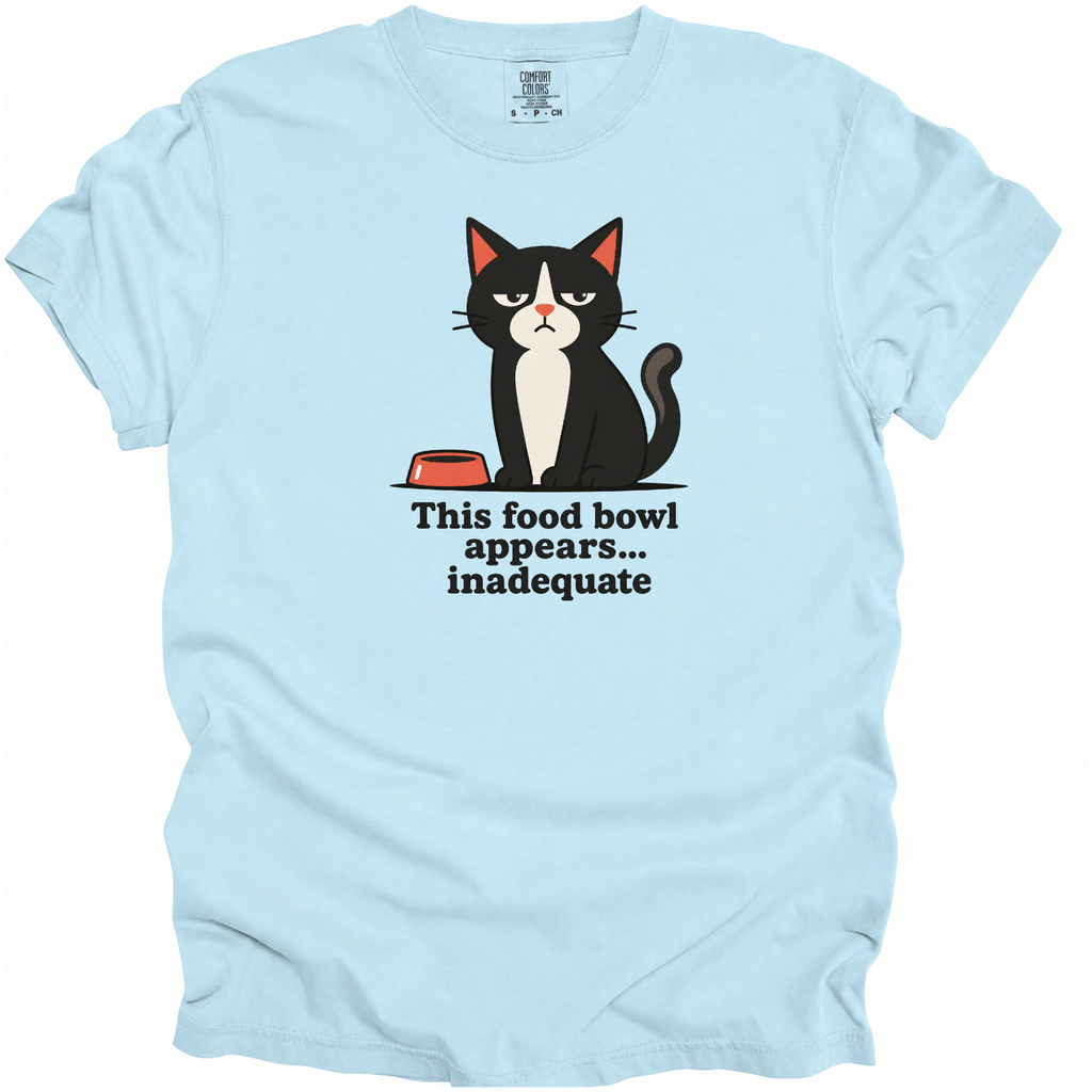 Food Bowl Inadequate T-Shirt