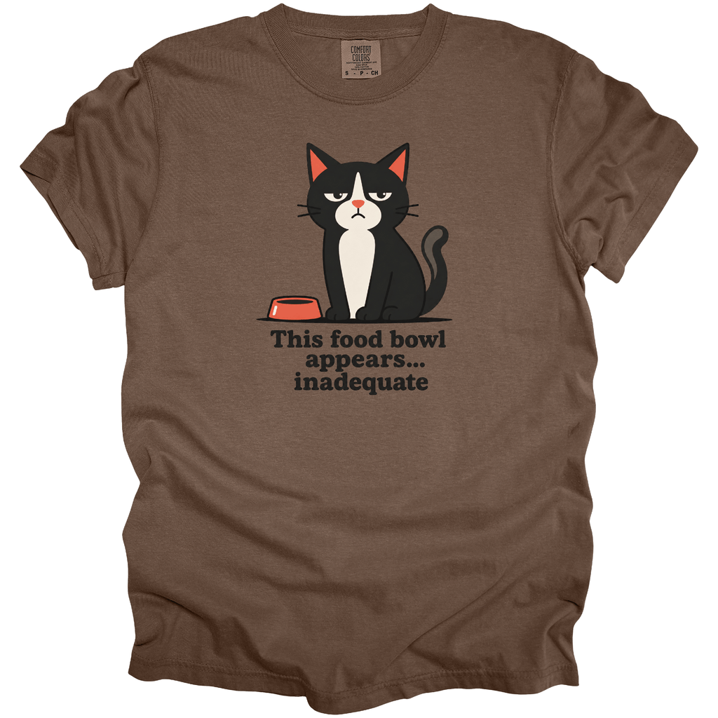 Food Bowl Inadequate T-Shirt