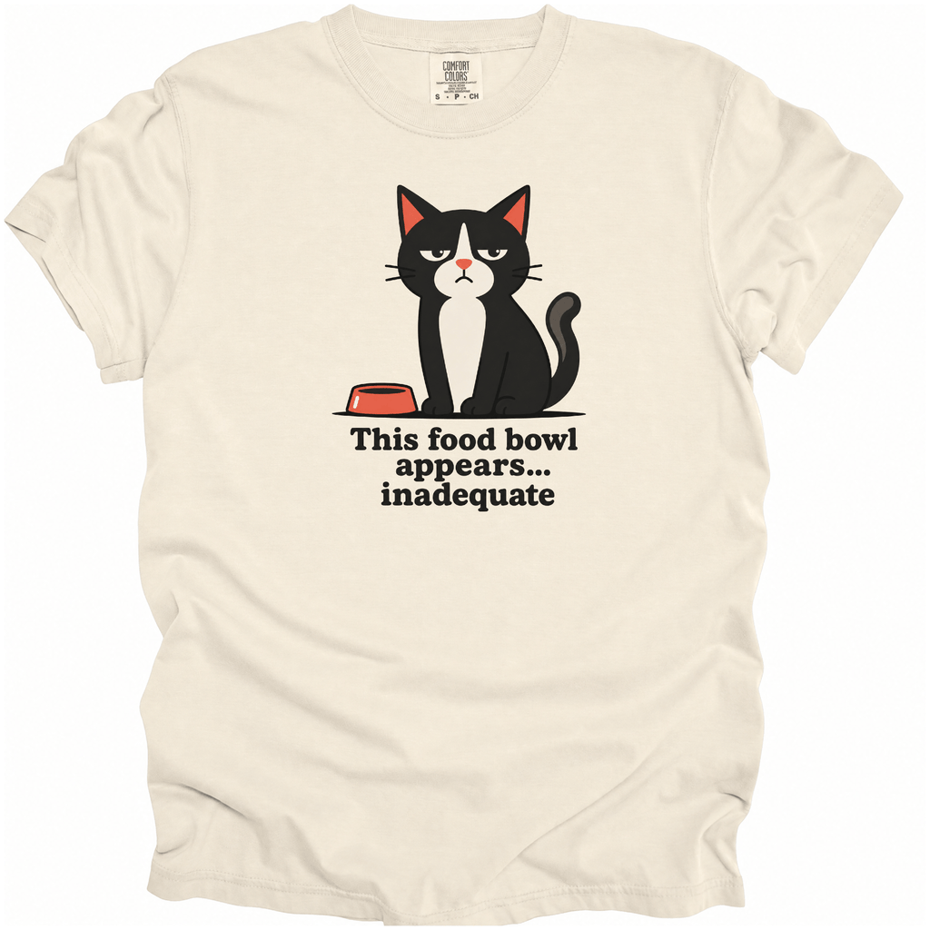 Food Bowl Inadequate T-Shirt