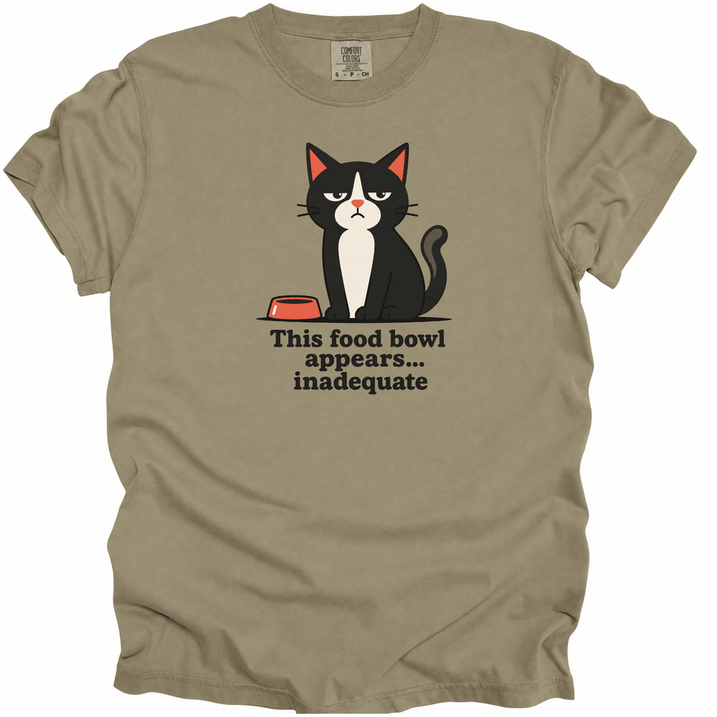 Food Bowl Inadequate T-Shirt