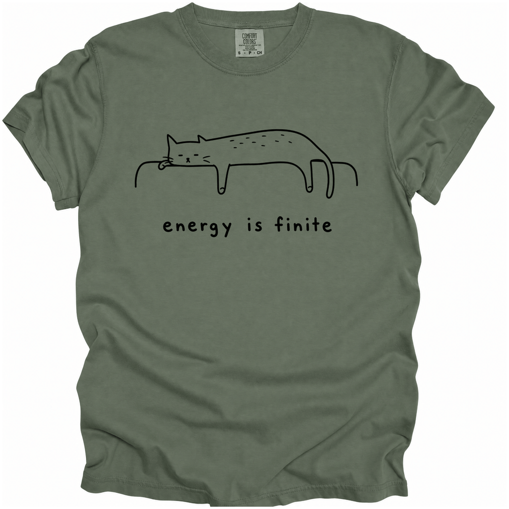 Energy Is Finite T-Shirt
