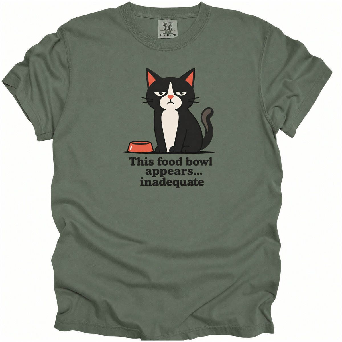 Food Bowl Inadequate T-Shirt