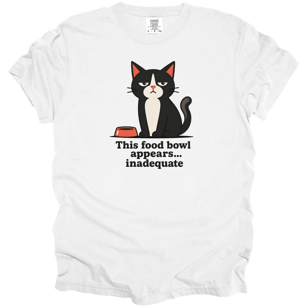 Food Bowl Inadequate T-Shirt